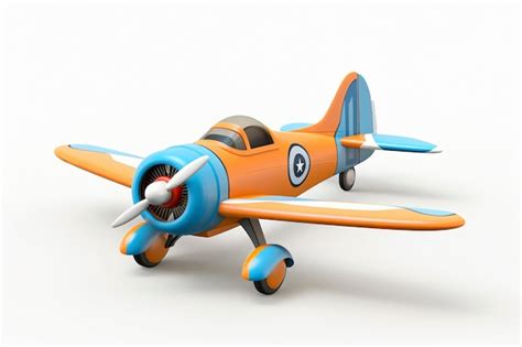 Free AI Image | View of 3d airplane