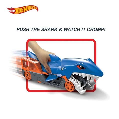 Jual Hot Wheels City Shark Chomp Transporter Playset Mainan Trek Mobil Di Seller Sunshop