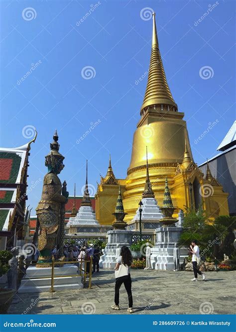 Bangkok Thailand March 31 2023 Temple At Grand Palace Bangkok