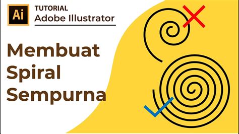 Membuat Spiral Di Adobe Illustrator YouTube