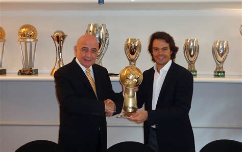 Adriano Galliani Globe Soccer Career Award Globe Soccer Awards