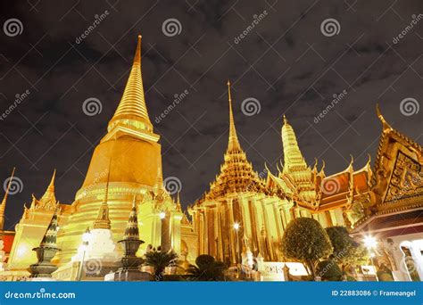 Thai Temple In Grand Palace Bangkok Thailand Stock Photo Image Of