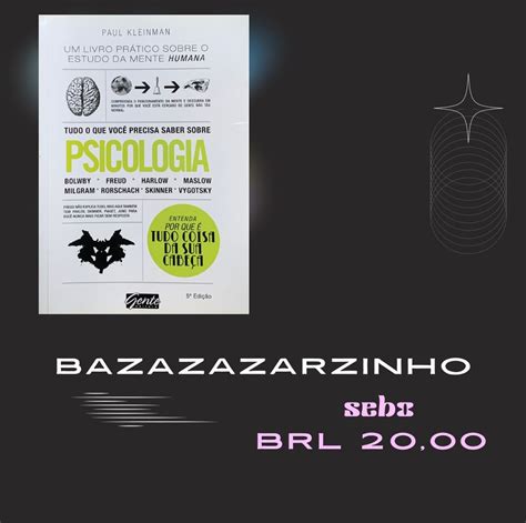 Livro Tudo O Que Você Precisa Saber Sobre Psicologia De Paul