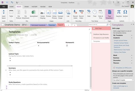 How to use onenote to take meeting notes - dasnb