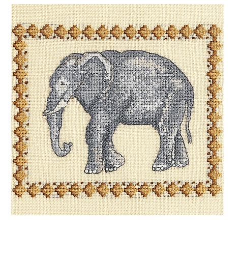 Free Cross Stitch Patterns Elephant