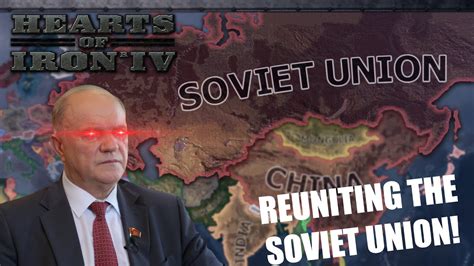 Reuniting The Soviet Union Hearts Of Iron Iv Millenium Dawn Youtube