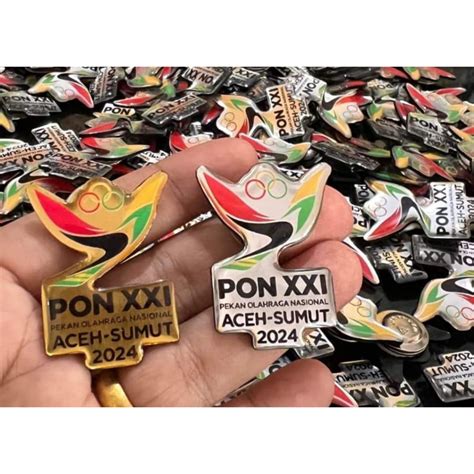 Costume PIN For PON XXI ACEH, North Sumatra 2024/UV RESIN PIN | Shopee ...
