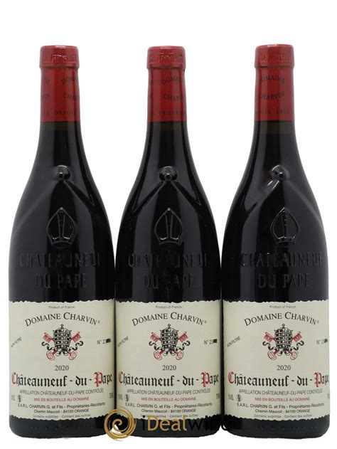 Acheter Ch Teauneuf Du Pape Charvin Domaine Lot