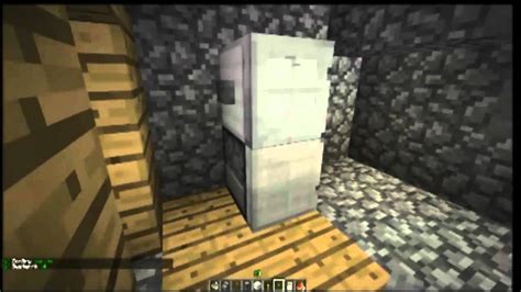 How To Make A Refrigerator In Minecraft Minecraft Furniture Episode 6