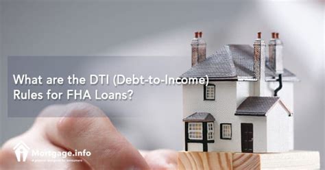 Know The Dti Debt To Income Rules For Fha Loans