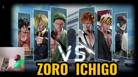 I Used ZORO Vs ICHIGO One Piece Vs Bleach YouTube