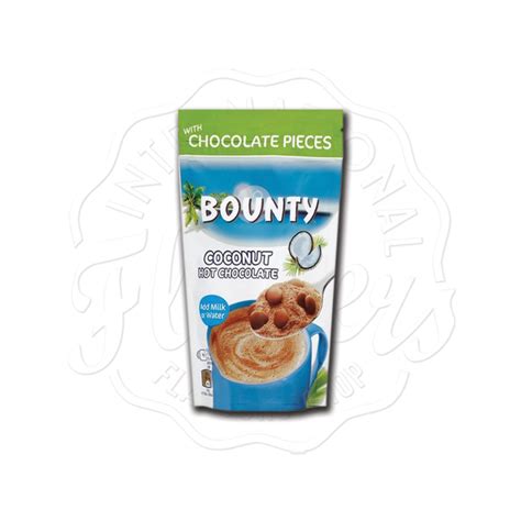 Bounty Coconut Hot Chocolate G Flavers International Flavours Shop