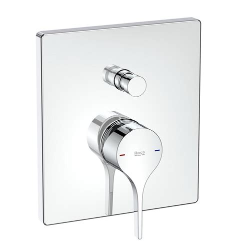 Wall Mounted Single Handle Roca Stainless Steel Shower Mixer Bar