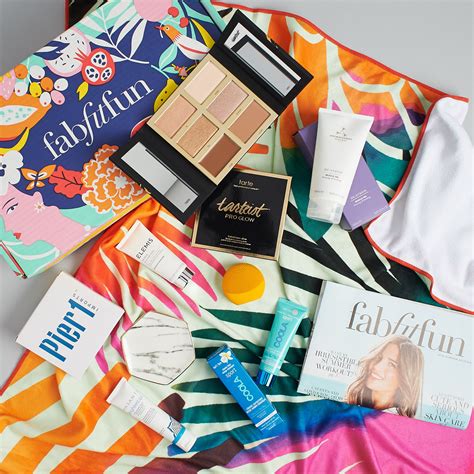 Fabfitfun Summer 2018 Subscription Box Review 10 Coupon Mu Sigma