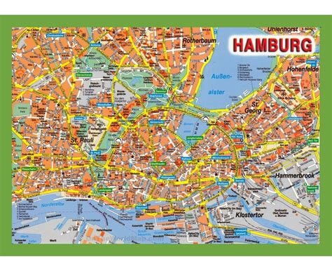 Mapas De Hamburgo Colecci N De Mapas De La Ciudad De Hamburgo