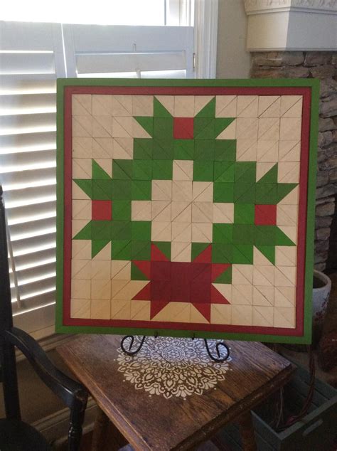 Christmas Barn Quilt Patterns