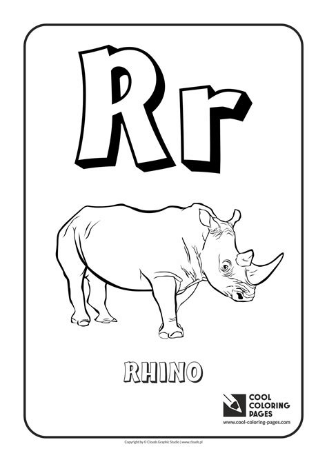 Cool Coloring Pages Letter R Archives Cool Coloring Pages Free