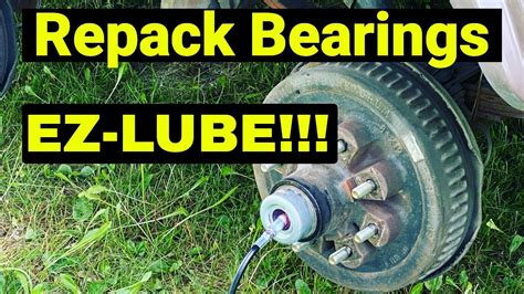 How To Grease Your Ez Lube Wheel Bearings On Your 5th Wheel Trailer