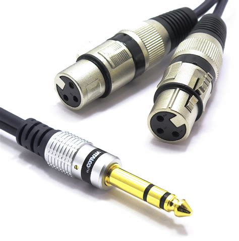 Kabel X Wtyk Xlr E Ski Jack Stereo M Mk Sklep Opinie Cena