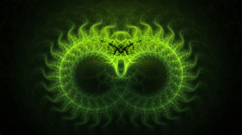 Digital Art Abstract Green Wallpaperhd Abstract Wallpapers4k