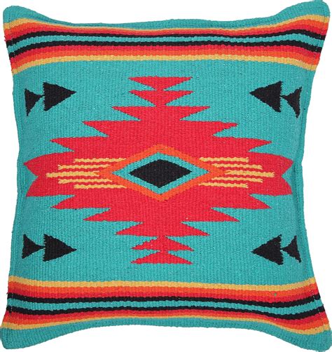 El Paso Designs Aztec Throw Pillow Cover 18 X 18 Hand Woven In Southwest And Native