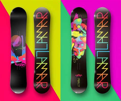 Lamar Snowboard Designs On Behance