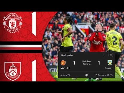 Manutd Vs Burnley Recap Match Youtube