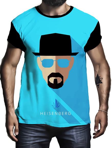 Camisa Camiseta Personalizada Walter White Breaking Bad Elo7