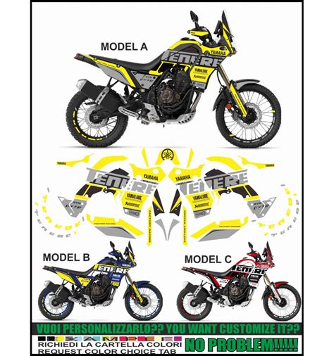 Stickers Tenere T Factory Racing