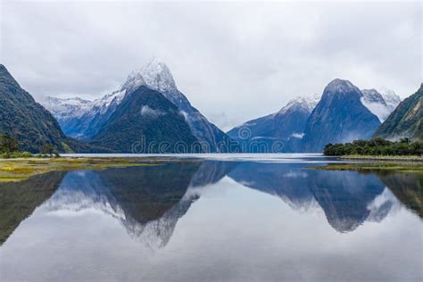 Milford Sound Mitre Peak Fiordland National Park South Island New