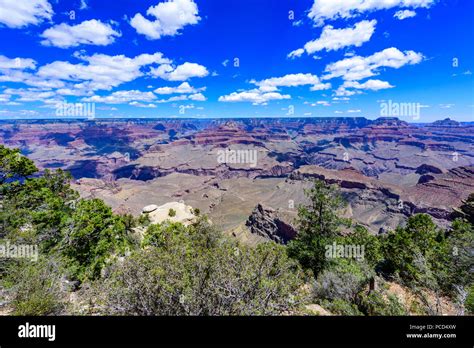Yaki Point At South Rim Of Grand Canyon National Park Arizona Usa