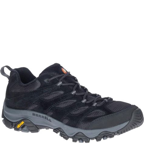 Merrell Mens Moab 3 Hiking Shoes Black Night Elliottsboots