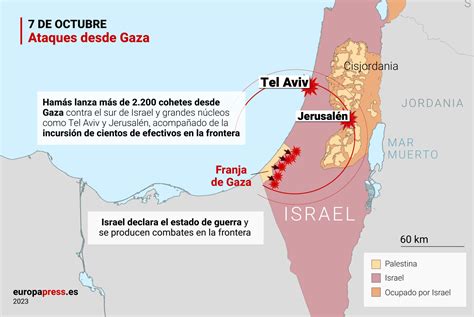 La guerra entre Israel y Hamás en mapas y gráficos