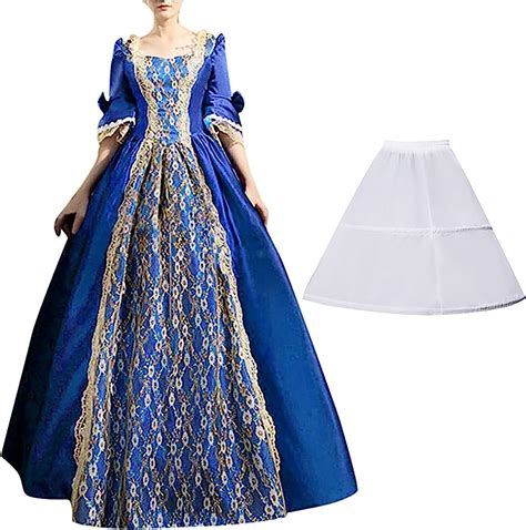 Victorian Ball Gown Maxi Dress Renaissance Medieval Maxi Dress For