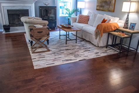 Living Room Hardwood Floor 2 – Complete Custom Tiling