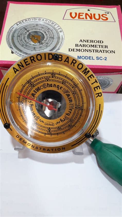Aneroid Barometer Demo एनरोइड बैरोमीटर एनीरोइड बैरोमीटर Sai