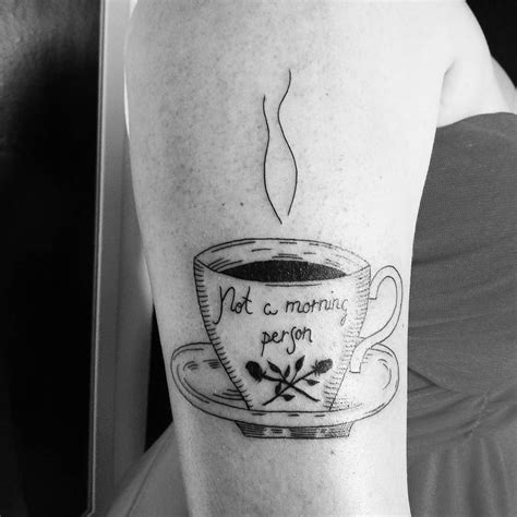 101 Best Coffee Tattoo Designs You Need To See!