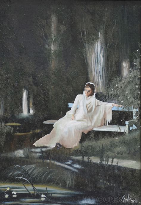 Картина Копия картины И. Крамского Лунная ночь. Размеры: 35x50, Год ...