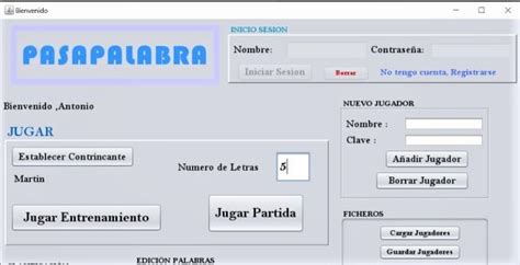 GitHub Mvrtn Design PASAPALABRA Java Interfaz Partidas De Dos
