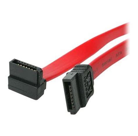 StarTech.com SATA to Right Angle SATA Serial ATA Cable - SATA cable ...