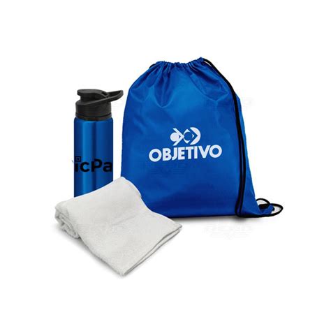 Kit Fitness Academia Personalizado Garden Gift