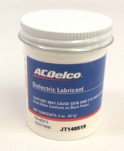 Gm Acdelco Dielctric Lubricant Grease 2oz 10 4071 12377900 New Oem Ebay