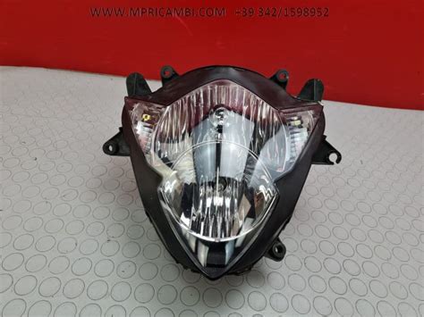 Faro Anteriore Fanale Front Headlight Graffi Difetti Suzuki Gsxr