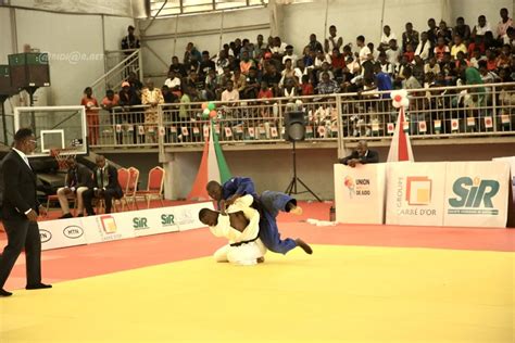 Sport Judo Finale de la Coupe de lambassadeur du Japon en Côte d