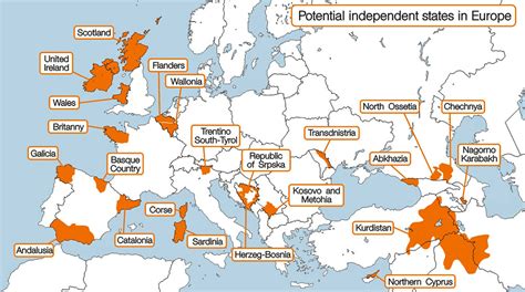 Secession Movements Intensify Separatism In Europe