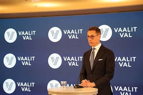 Stubb Narrowly Wins Finnish Presidential Election XINHUA LINE TODAY