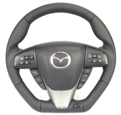 2010 2013 Mazdaspeed 3 Leather Steering Wheel