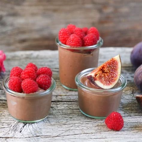 2 Zutaten Schoko Mousse Vegan Mrsflury Schokoladenpudding 2 Zutaten