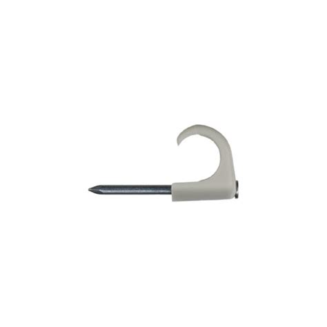 Mureva Fix Clip Clou Pour C Ble Mm Clou L Mm Blanc Ral