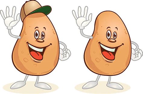 Cute Potato Vegetable Cartoons Illustrations Royalty Free Vector Graphics And Clip Art Istock